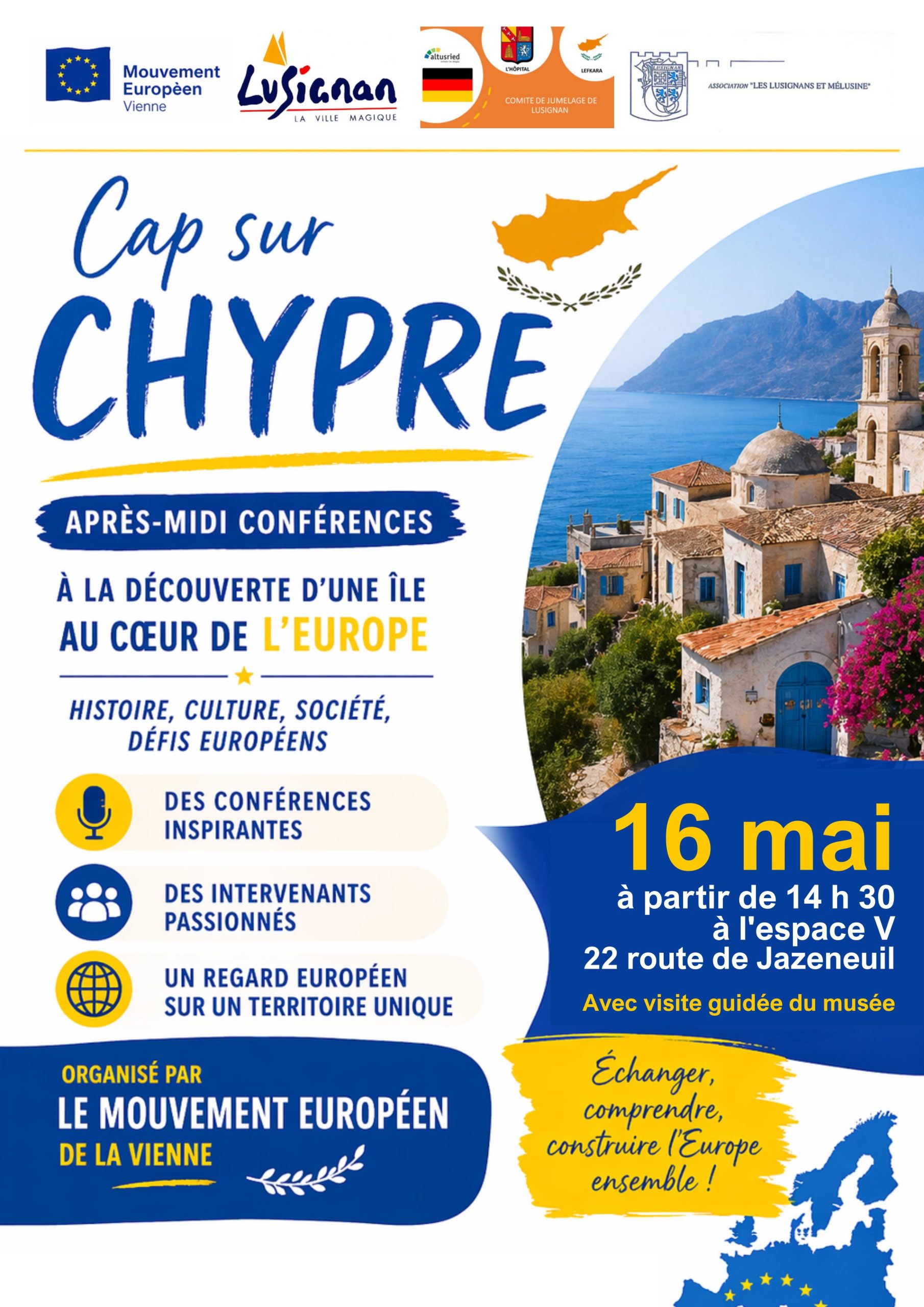 Cap sur Chypre - conférences