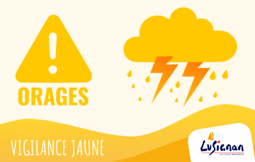 Vigilance jaune Orages